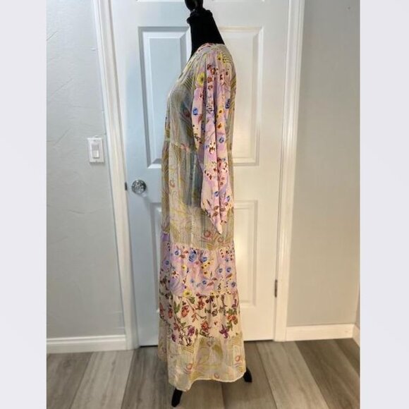 Dani Floral Kimono/Robe in Pink Motif from Anthropologie - One Size - NWT - Picture 5 of 7